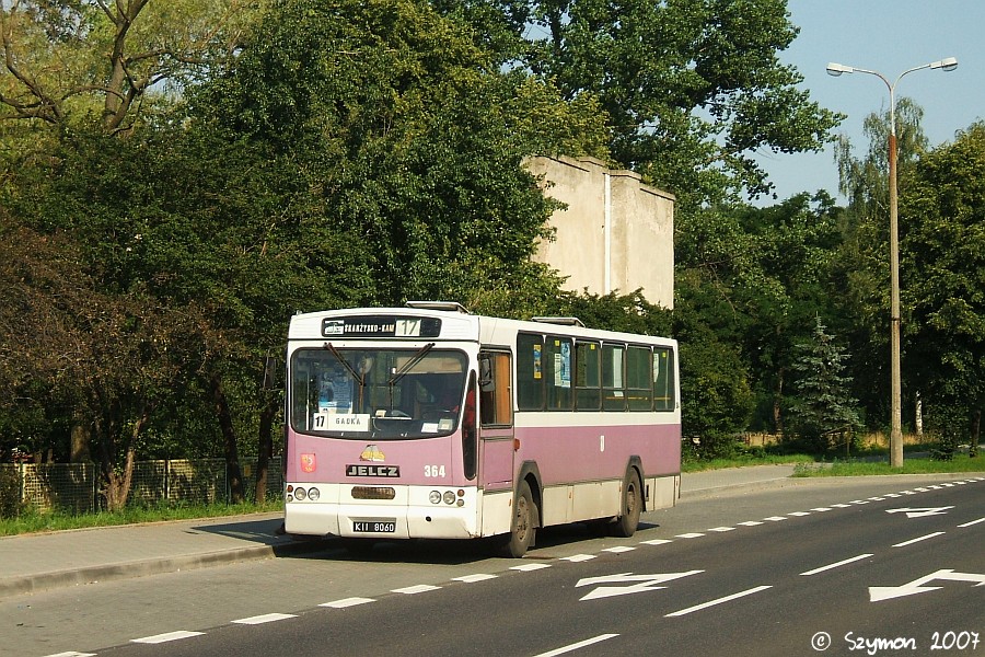Autobus Jelcz M11 #364 z MKS Skarżysko-Kamienna
